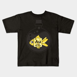 Chemical Gold Fish Science Geek Kids T-Shirt